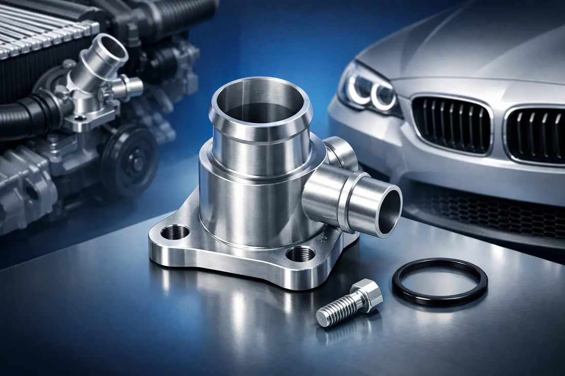 Aluminium Coolant Flange BMW Guide